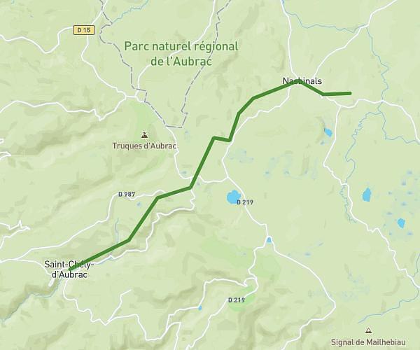 J2 Montgros / St Chely d' Aubrac