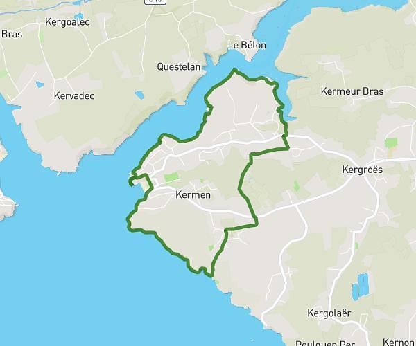 Le tour de la pointe de Kerfany