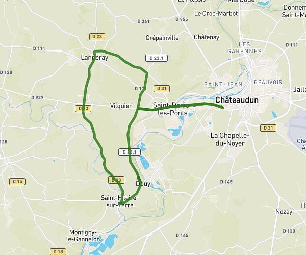 Parcours velo
