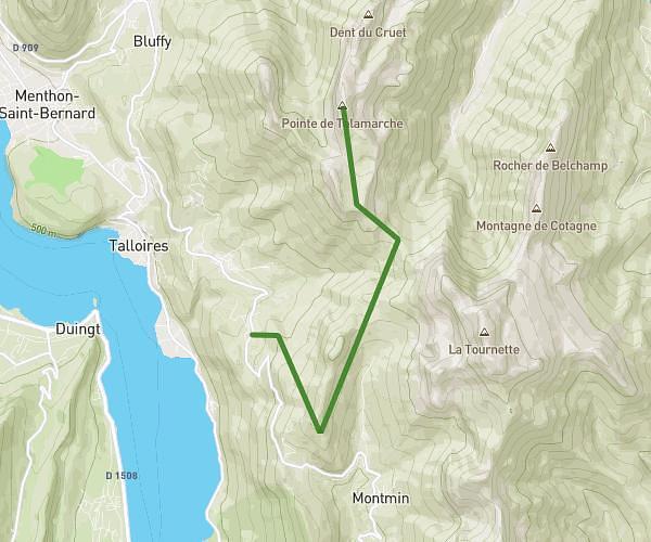 Parcours Rovagny - Talamarche