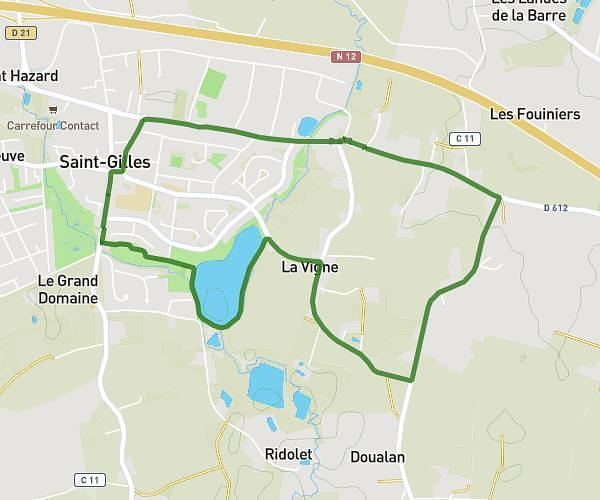 Saint gilles lac