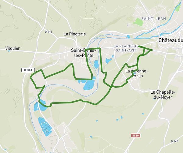 Velo boucle oude verlaten