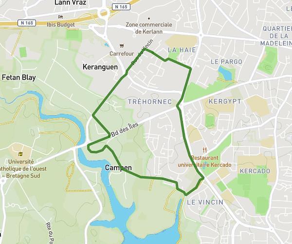 Boucle - Vincin 1 - 5 km