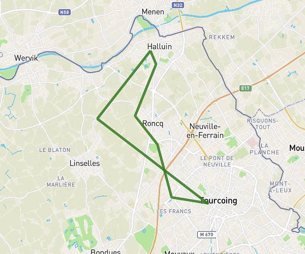 19 km halluin