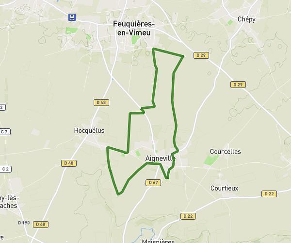 Tour d'Aigneville