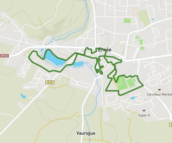 trail urbain nocturne du credit mutuel