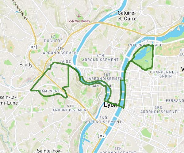Tassin 25km via Lyon