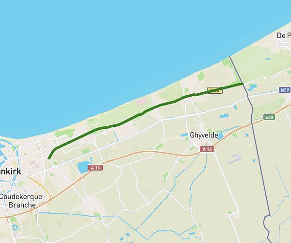 21 kils voie verte Bray Dunes