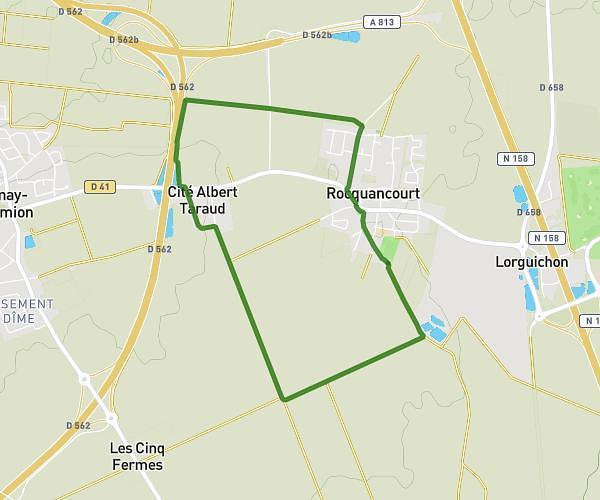 rando cité taraud 5.5 kms