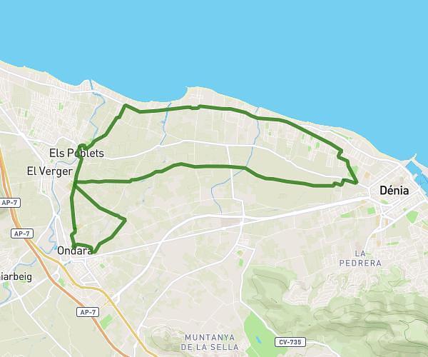 ruta 21 km