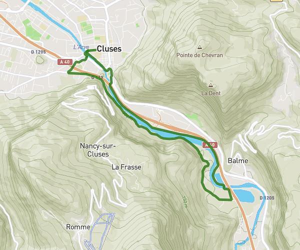 10 km Cluses
