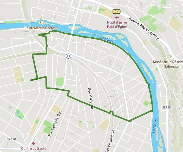 Saint-Maur - Nord Est - Très facile
