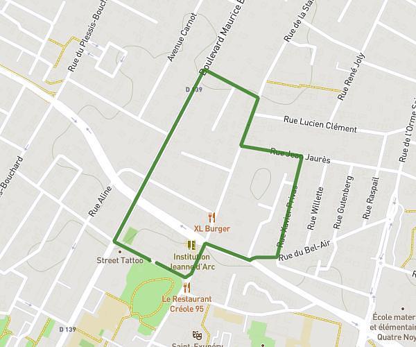 Franconville parcours 3