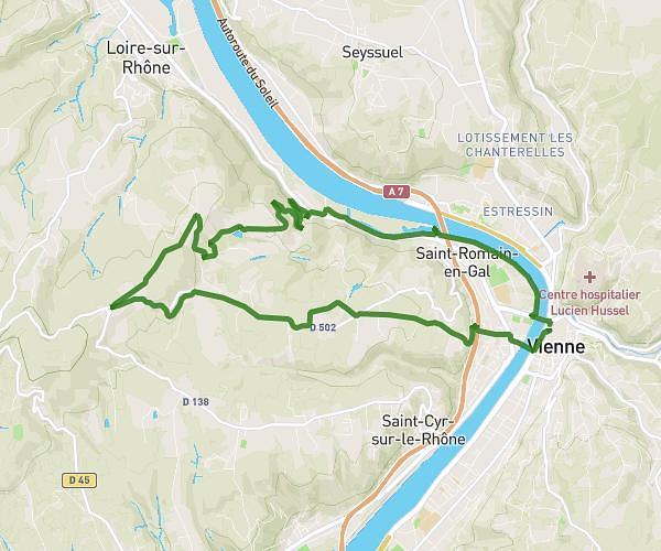 Le Grisard depuis Vienne