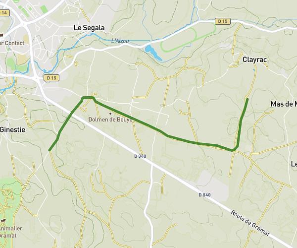Test Cooper route et chemin
