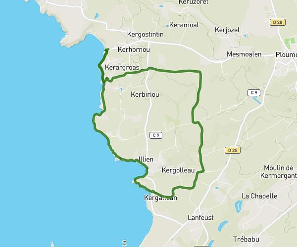 kerhornou à kergallean