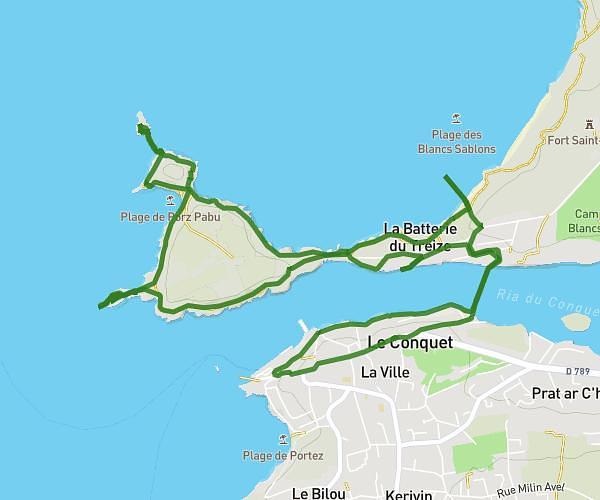 Randonnée à Le Conquet