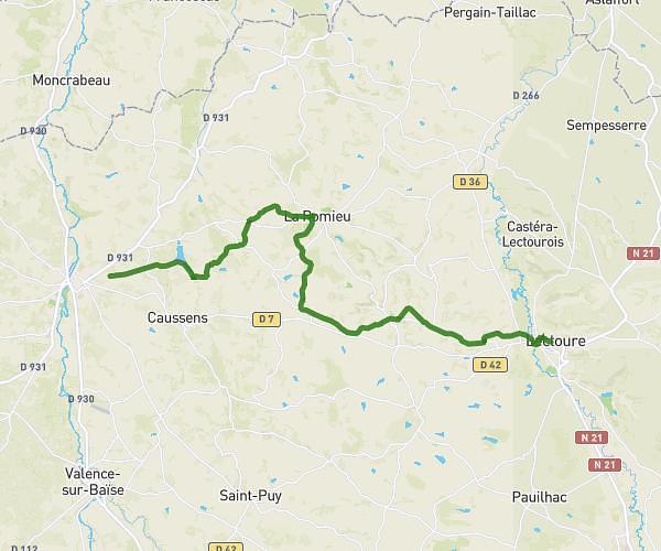Etape 13 : Lectoure Condom