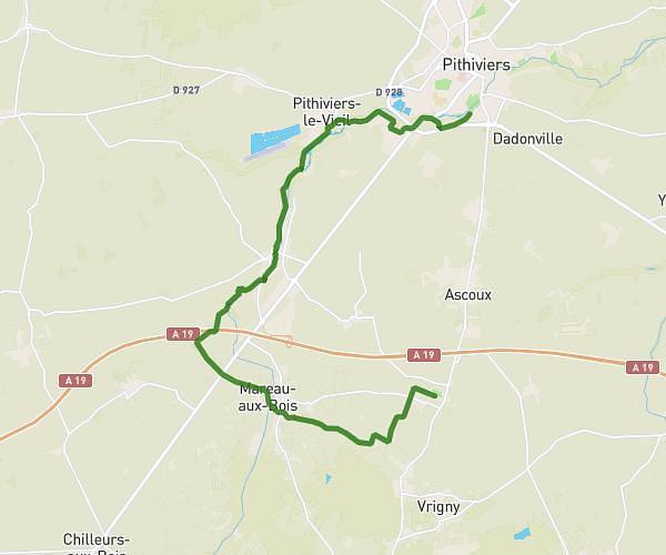 Bouzonville les bois - Mareau - Escrennes - Pithiviers