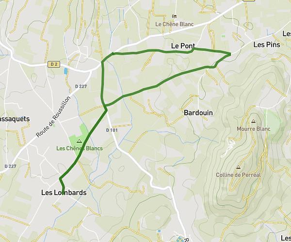 vers Les Andéols