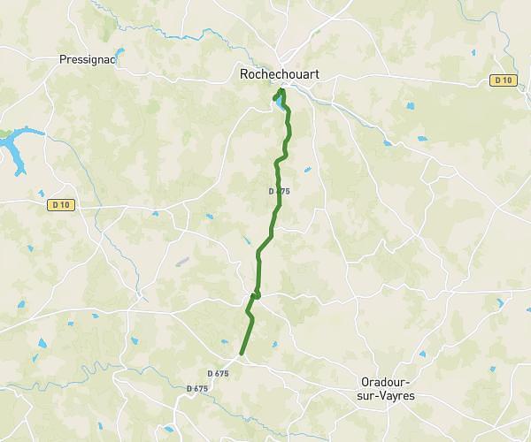 10km Vayres - Rochechouart