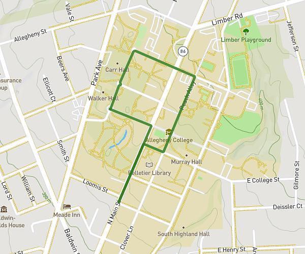 WNU mile walk