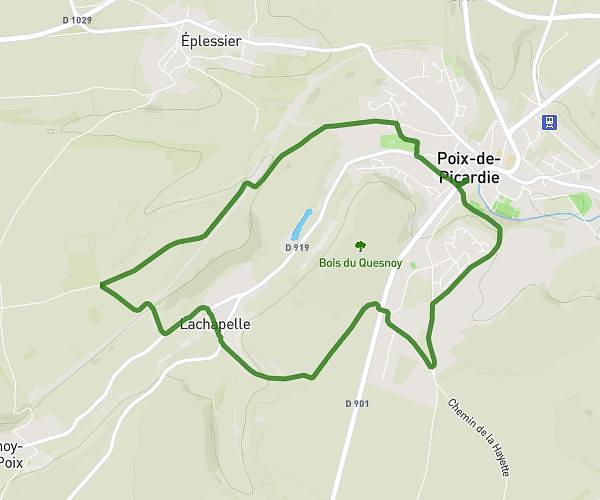 Chemin meuf eux Lachapelle poix