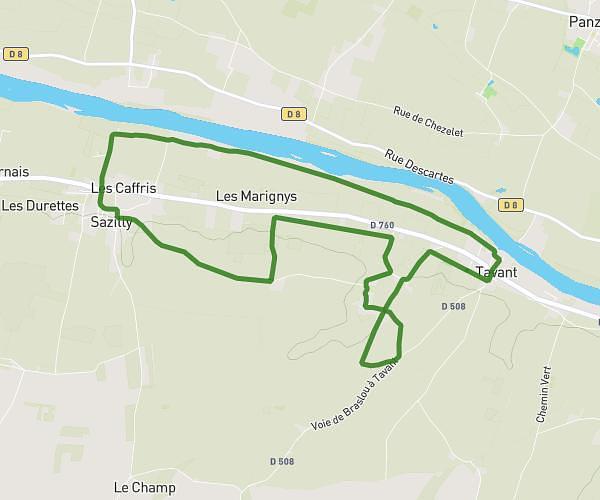 Tavant 12km