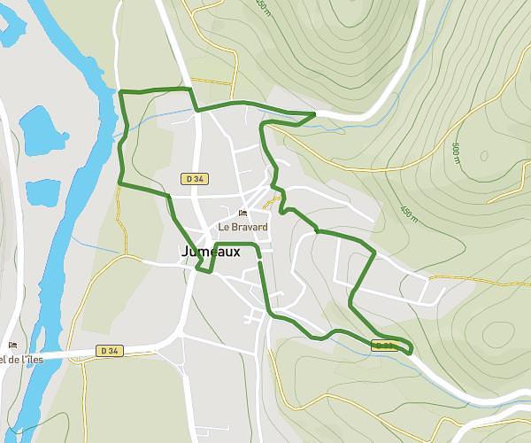2,7 km à Jumeaux
