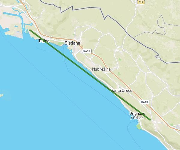 Tappa lunga route