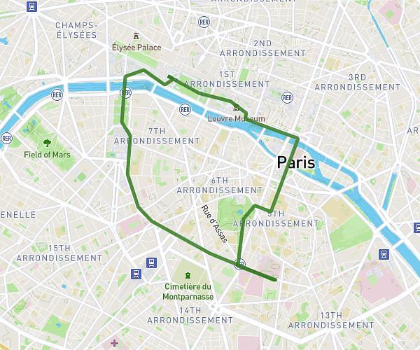 Notre dame - notre dame - le Louvre - les invalides