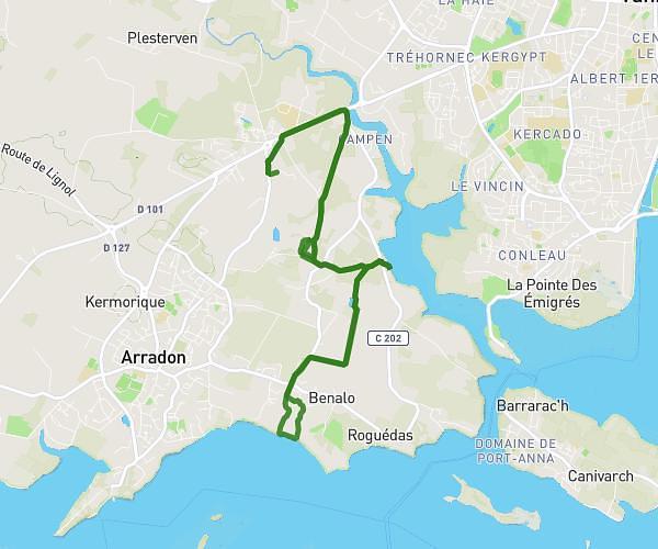 arradon 12km-190 d+
