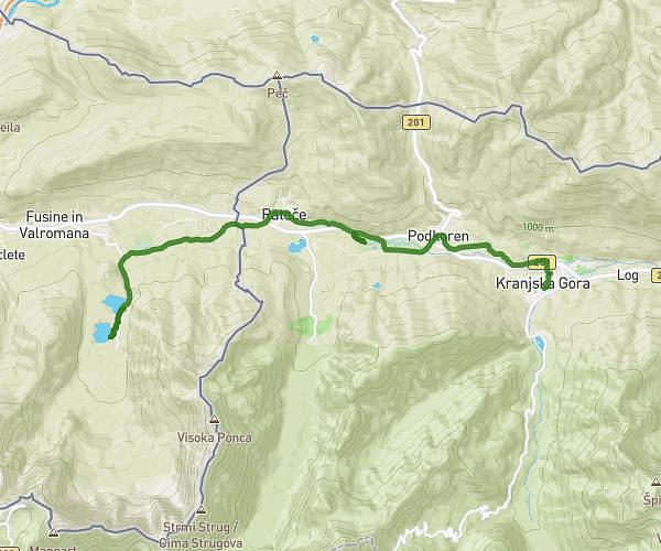 BELOPEŠKA JEZERA-KRANJSKA GORA