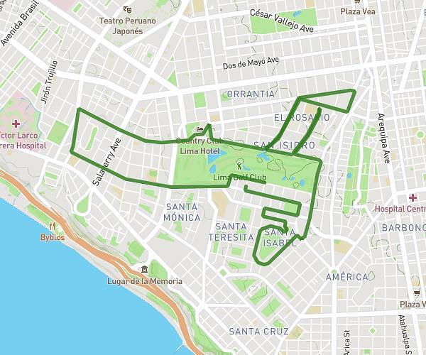 12 km. San Isidro