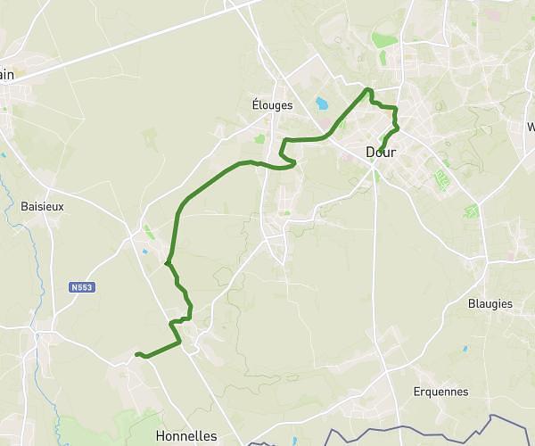 projet rando pour la maladie de Charcot (Vanessa / William) suite parcours