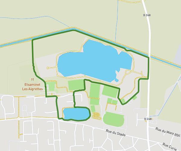 parcours 3,3km