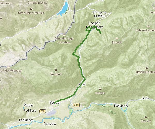 bovec-log pod mangartom