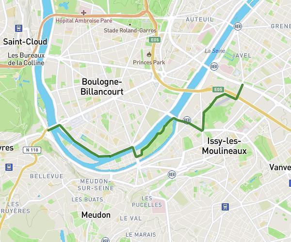 Retour du Parc de St Cloud