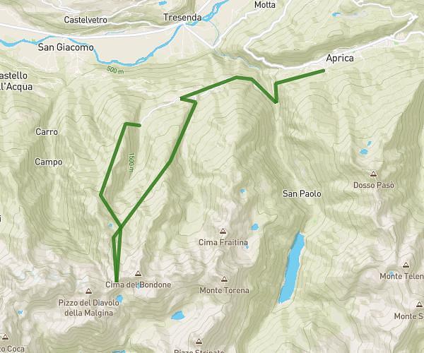 Aprica-Cima Malgina-Bondone