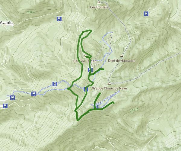 Les Rochers de Naye - Dent de Jaman