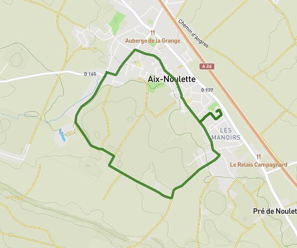 Grande boucle bois aix