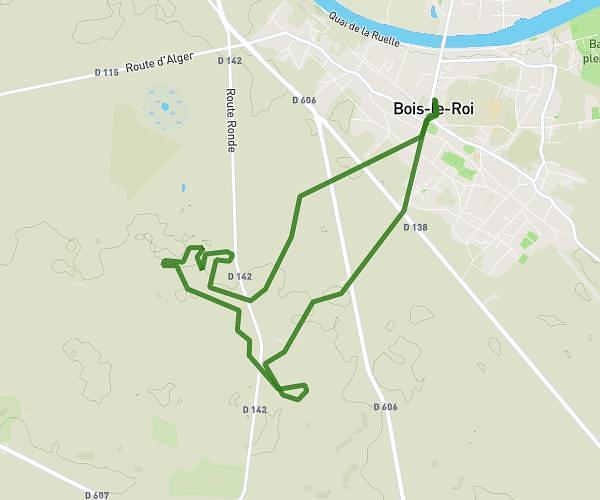parcours entrainement William 2