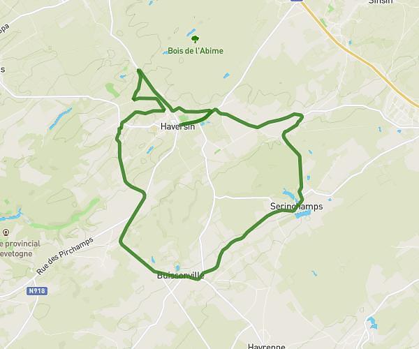 Entraînement 20km Bx