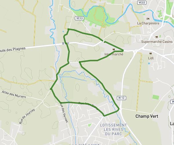 Parcours 6 km
