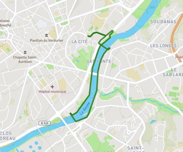 course 3,5km