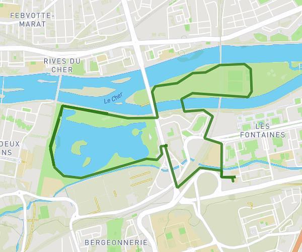 7 km départ campus