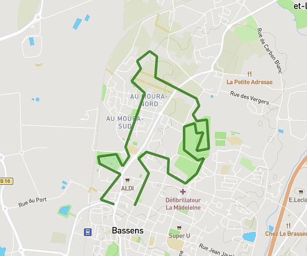 Course à pied le ébauche P2 TUB 25