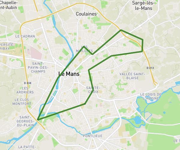 circuit running le Mans #1