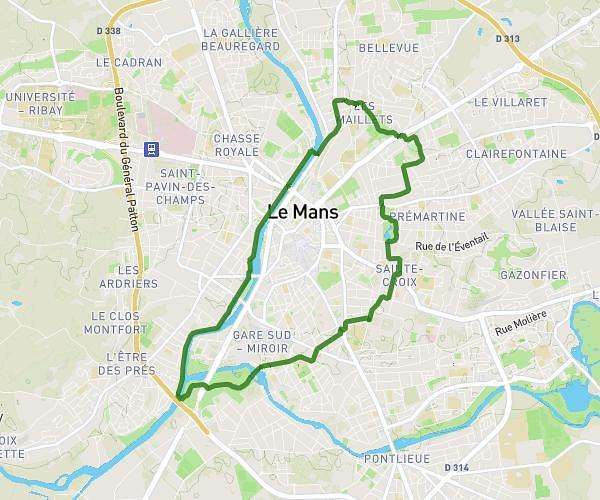 circuit running le Mans #2