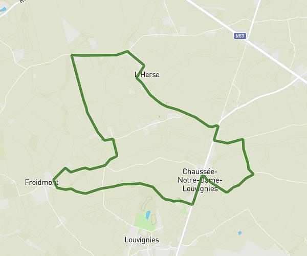 10 km adeps chaussée notre dame
